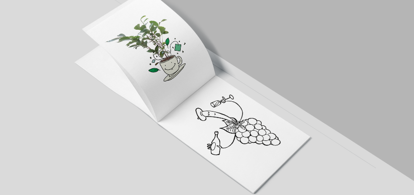 Drife illustratie en animatie visual